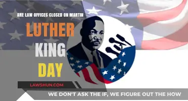Are Law Offices Closed on Martin Luther King Jr. Day?
