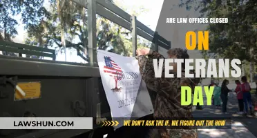 Are Law Offices Closed on Veterans Day? What You Need to Know