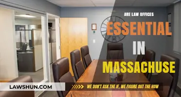 Are Law Offices Essential in Massachusetts? Exploring Their Role and Impact