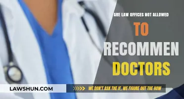Can Law Offices Legally Recommend Doctors? Ethical and Legal Boundaries Explored