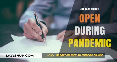 Are Law Offices Open During the Pandemic? What You Need to Know