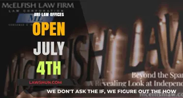 Are Law Offices Open on July 4th? Holiday Hours Explained