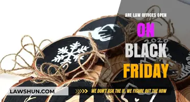 Are Law Offices Open on Black Friday? What to Expect