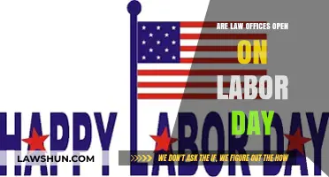 Are Law Offices Open on Labor Day? What You Need to Know