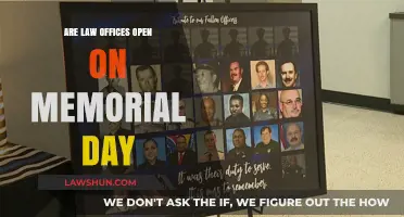 Are Law Offices Open on Memorial Day? What to Expect