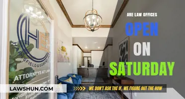 Are Law Offices Open on Saturdays? Weekend Legal Services Explained