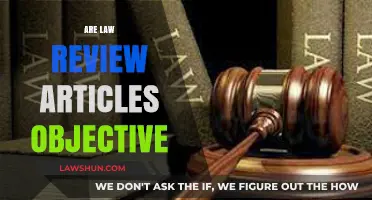 Are Law Review Articles Truly Objective? Analyzing Bias and Perspectives