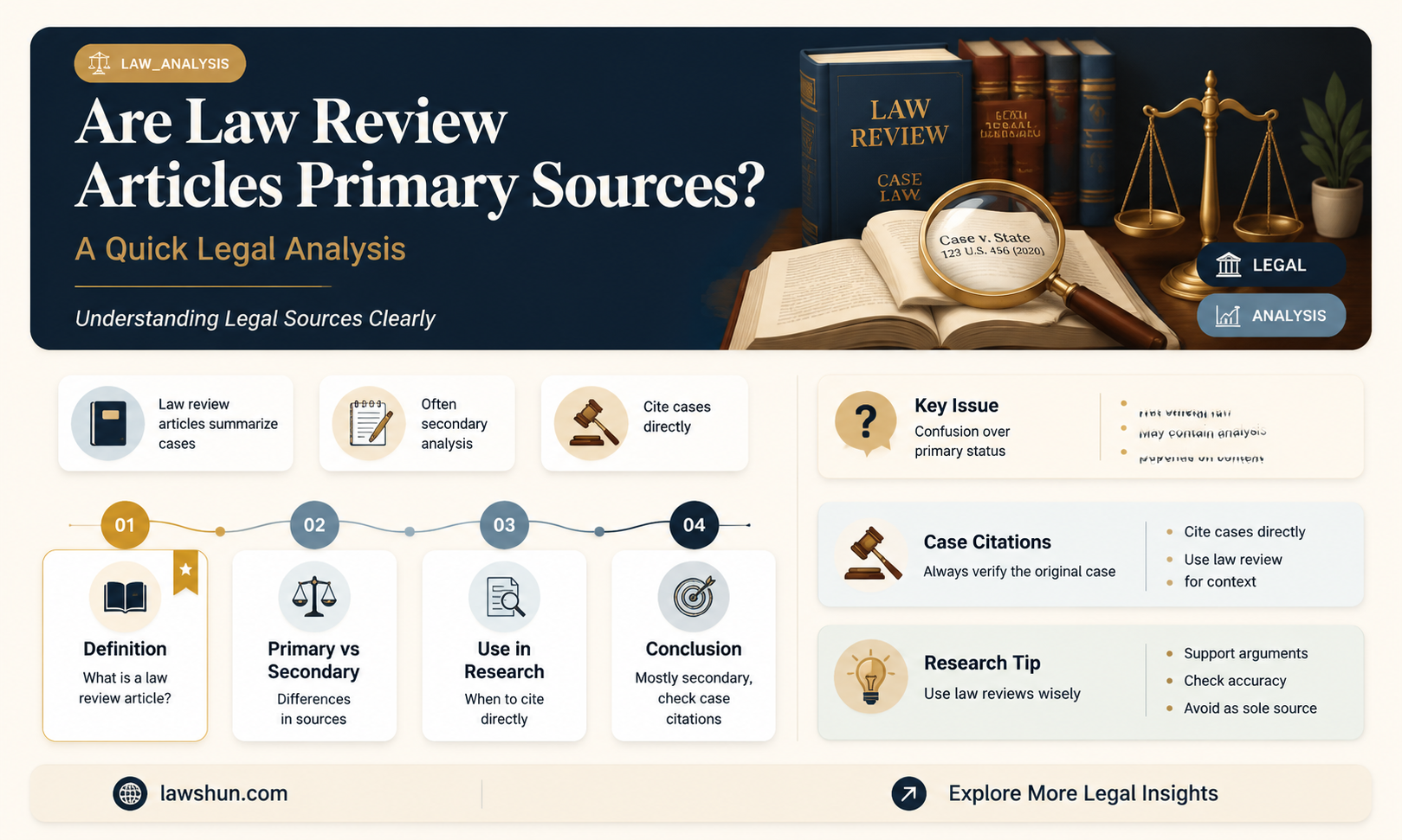 are law review journal articles primary soruces