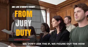Are Law Students Exempt from Jury Duty? Legal Insights