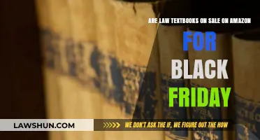 Black Friday Deals: Are Law Textbooks Discounted on Amazon?