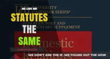 Laws vs. Statutes: Understanding the Key Differences and Similarities