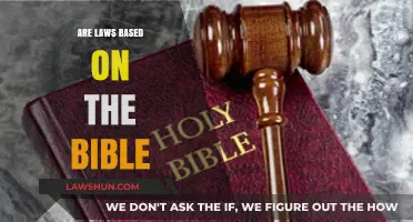 Are Modern Laws Rooted in Biblical Principles? A Critical Analysis