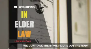 Are Lawyers Certified in Elder Law? Understanding Legal Specialization