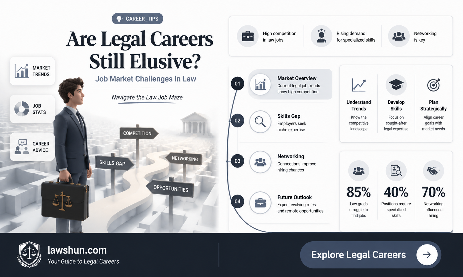 are laws jobs still hard to find
