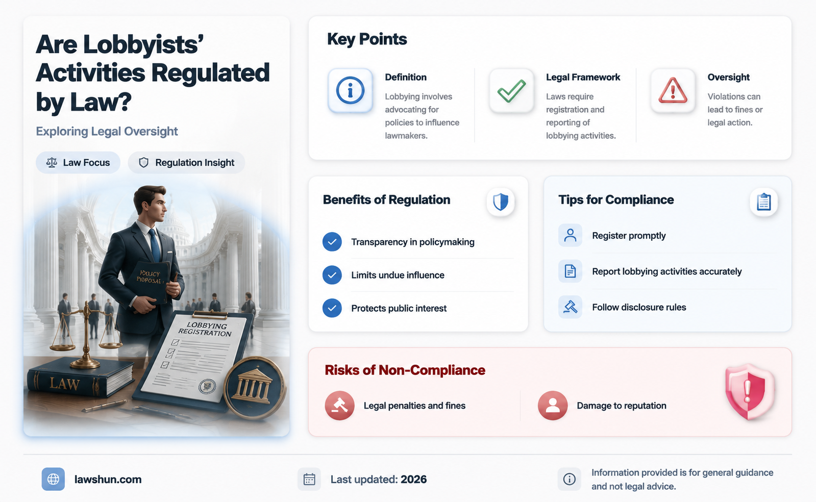 are lobbyists activities regulated by law