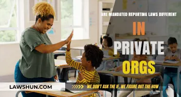 Reporting Laws: Private Orgs and Their Unique Obligations