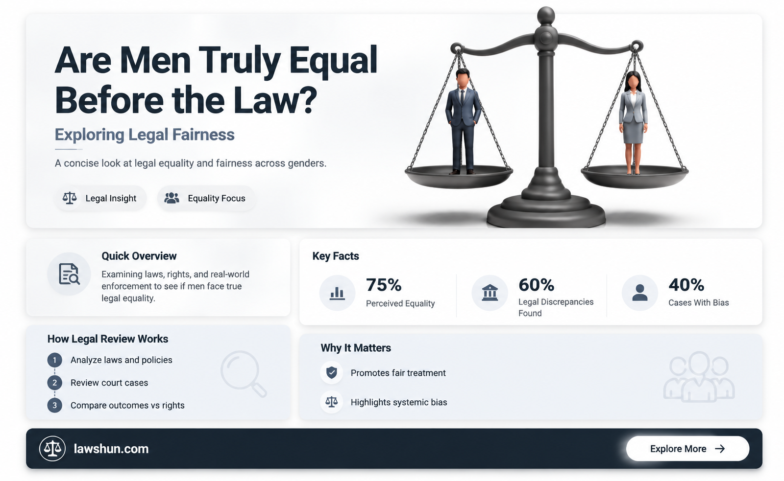 are men equal before the law