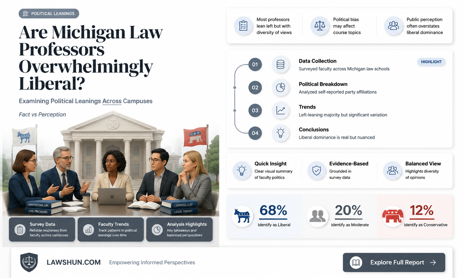 are michigan law professors very liberal