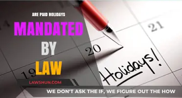 Are Paid Holidays Legally Required? Understanding Labor Laws and Benefits