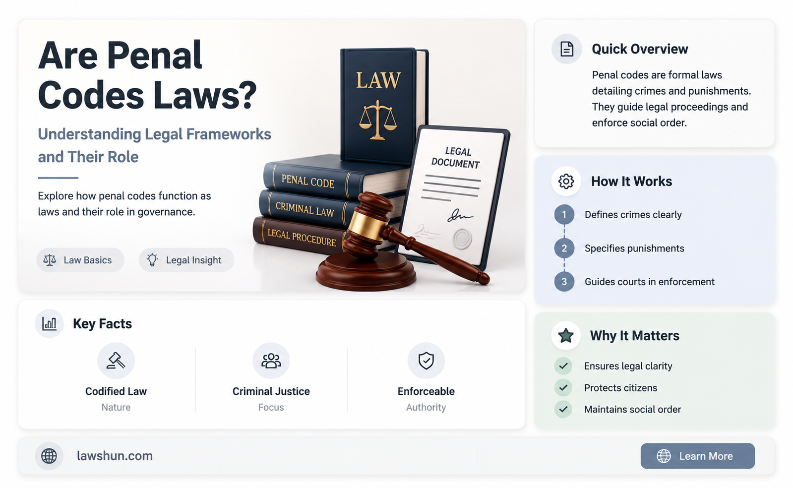 are penal codes laws
