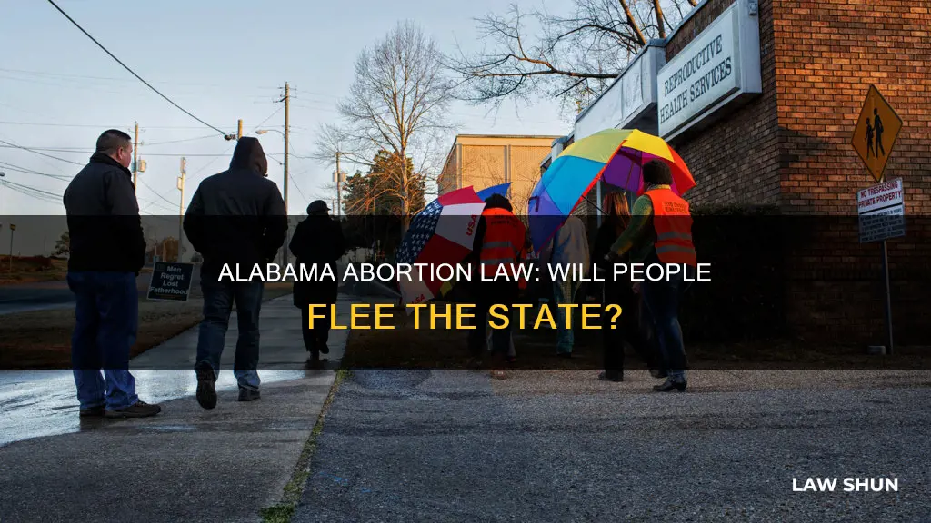 are people going to move out of alabama abortion law