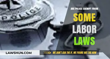Police Labor Law Exemptions: Understanding Special Protections and Limitations