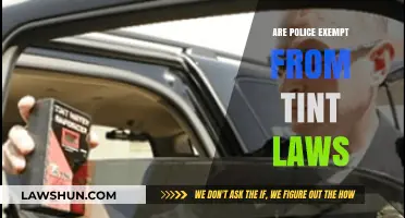 Are Police Exempt from Tint Laws? Exploring Legal Exceptions