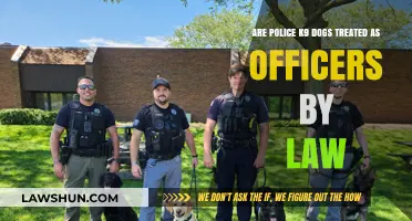 Police K9 Dogs: Legal Status as Officers Explained