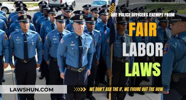 Are Police Officers Exempt from Fair Labor Laws?