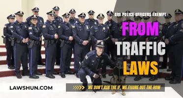 Are Police Officers Above Traffic Laws? Exploring Legal Exemptions