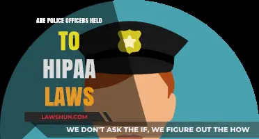 Are Police Officers Bound by HIPAA Regulations? Exploring Legal Boundaries
