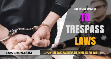 Are Police Exempt from Trespassing Laws? Understanding Legal Boundaries