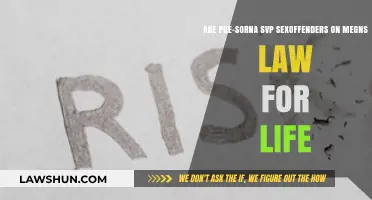 Pre-SORNA SVP Sex Offenders: Lifetime Megan's Law Registration Explained