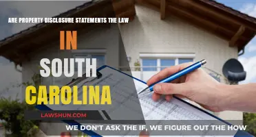 Are Property Disclosure Statements Legally Required in South Carolina?