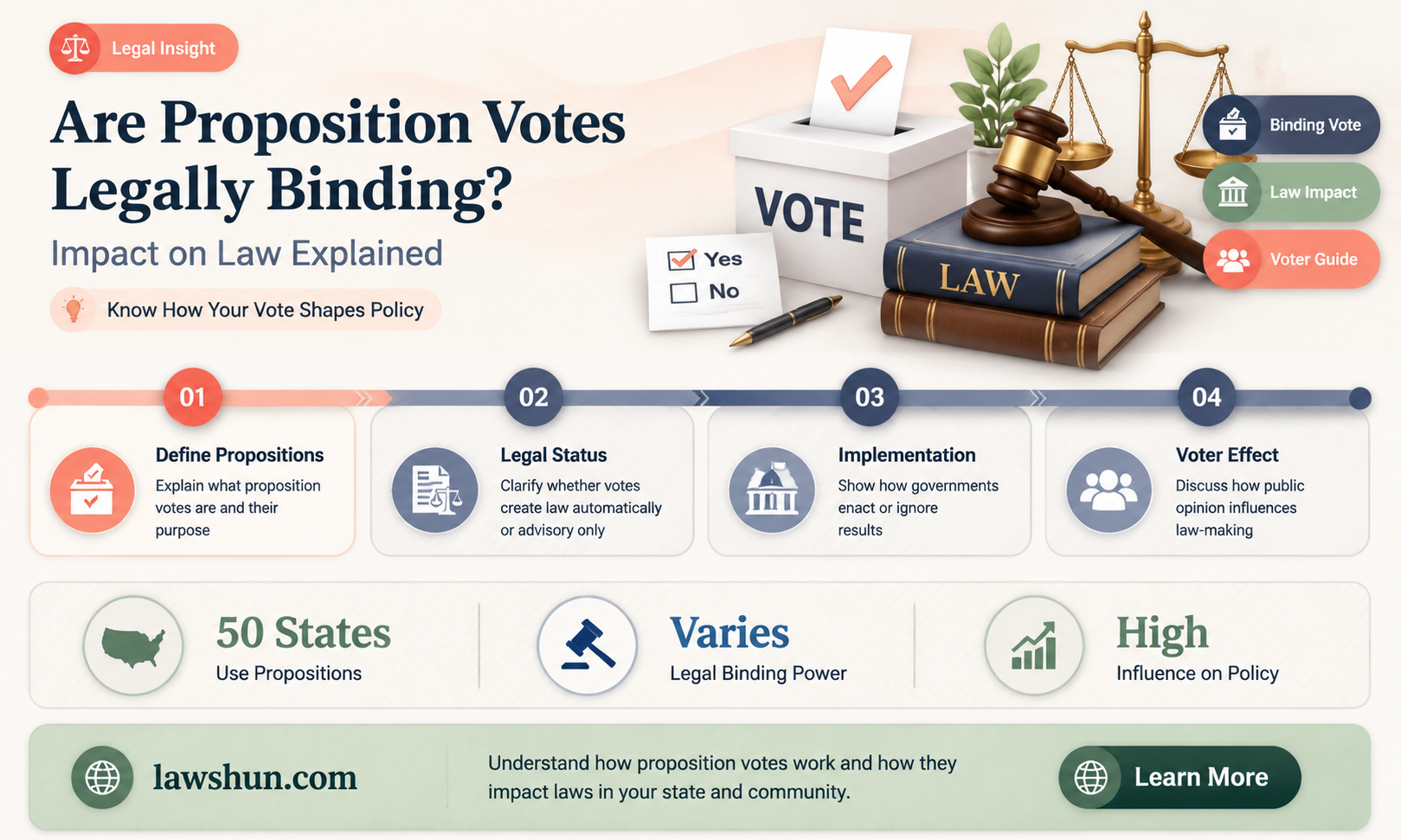 are proposituon votes law