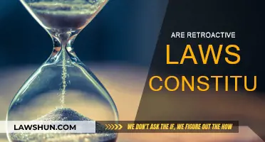 Retroactive Laws: Constitutional Quandary or Legal Loophole?
