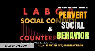 Rules and Laws: Shaping or Perverting Social Behavior?