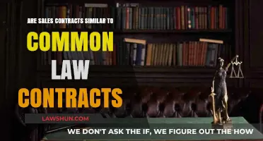 Sales Contracts: Common Law Contracts' Twin?