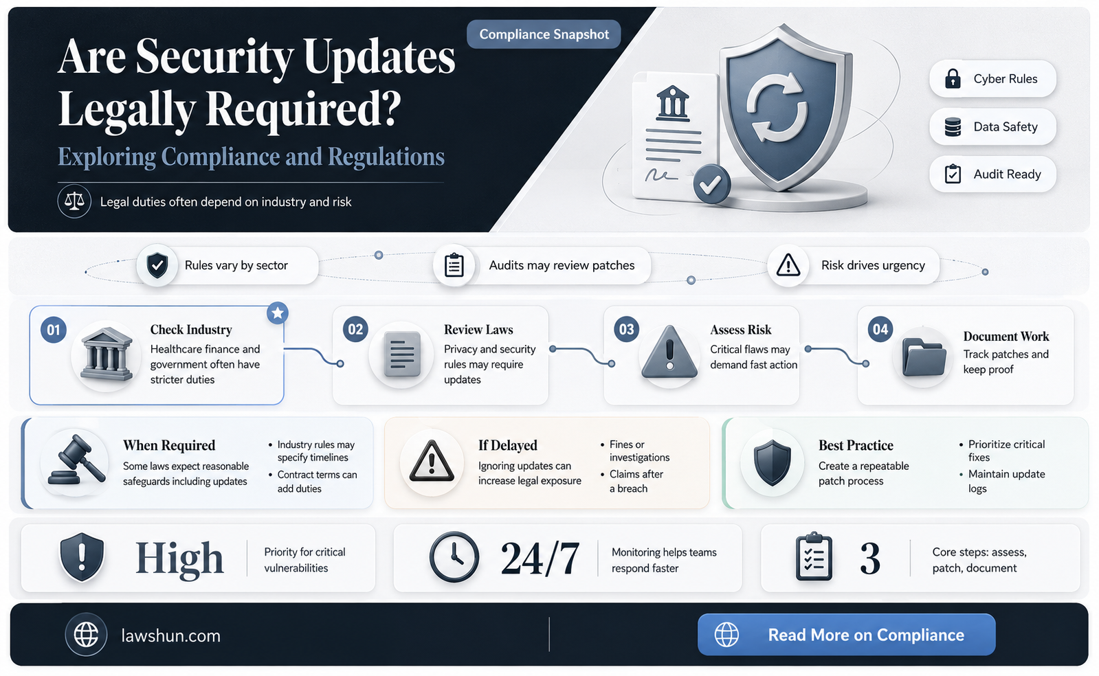 are security updates mandated by law
