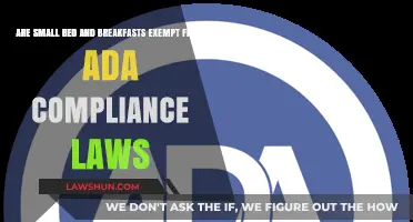 Are Small B&Bs Exempt from ADA Compliance Laws?