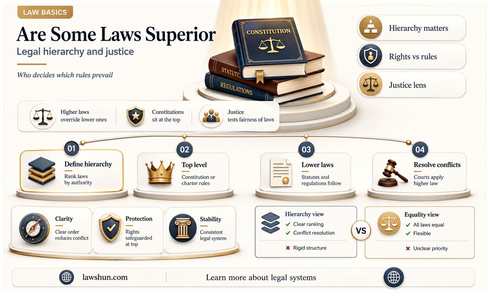 are some laws superior than others