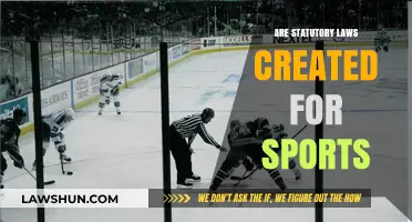 Sports and the Law: Statutory Rules and Regulations