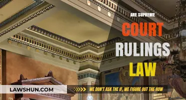 Are Supreme Court Rulings Law? Understanding Judicial Authority and Impact