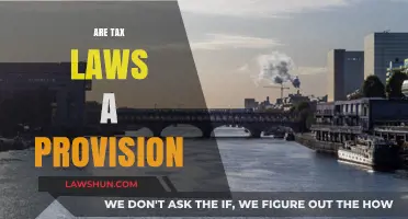 Tax Laws: Provisions or Obligatory?