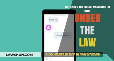 Texting vs. Instant Messaging: Legal Differences Explained