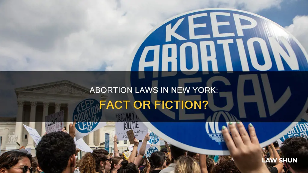 are the abortion law in ny real