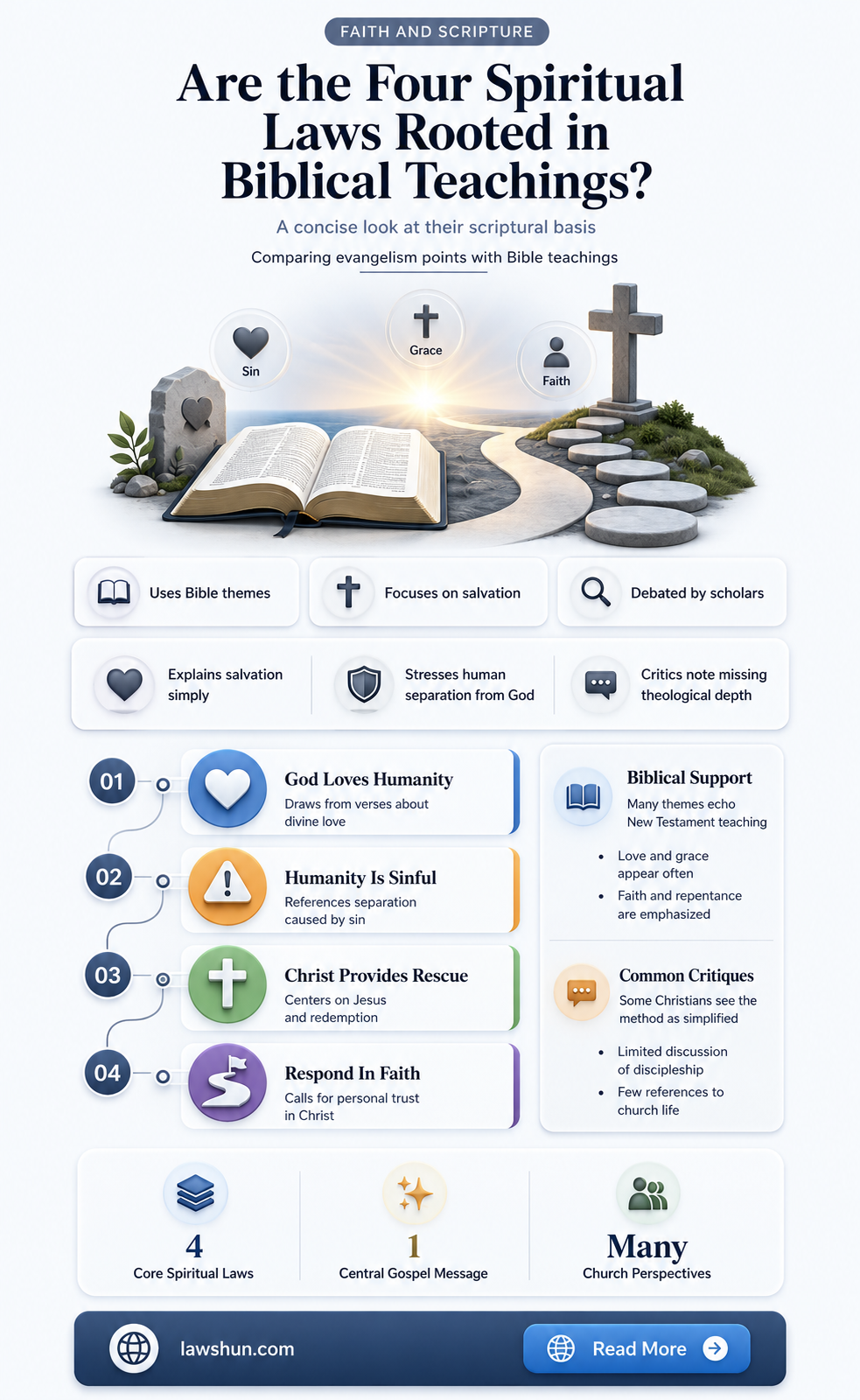are the four spiritual laws biblical