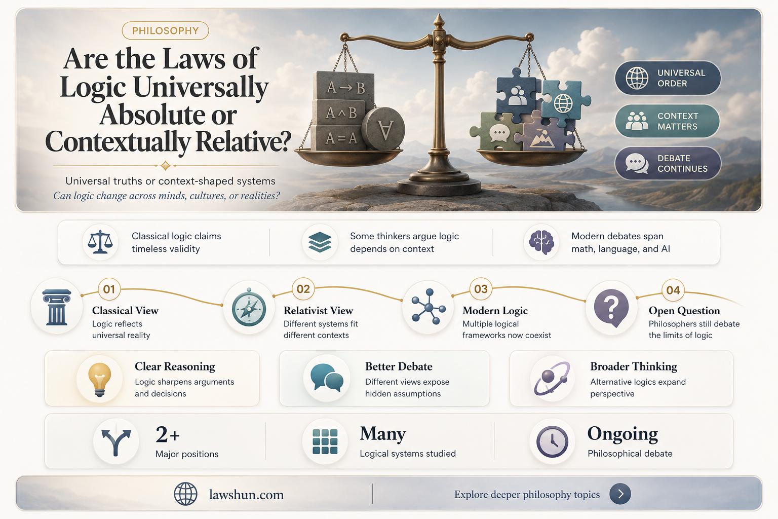 are the laws of logic absolute