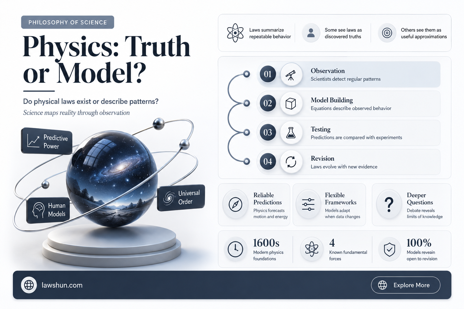 are the laws of physics description