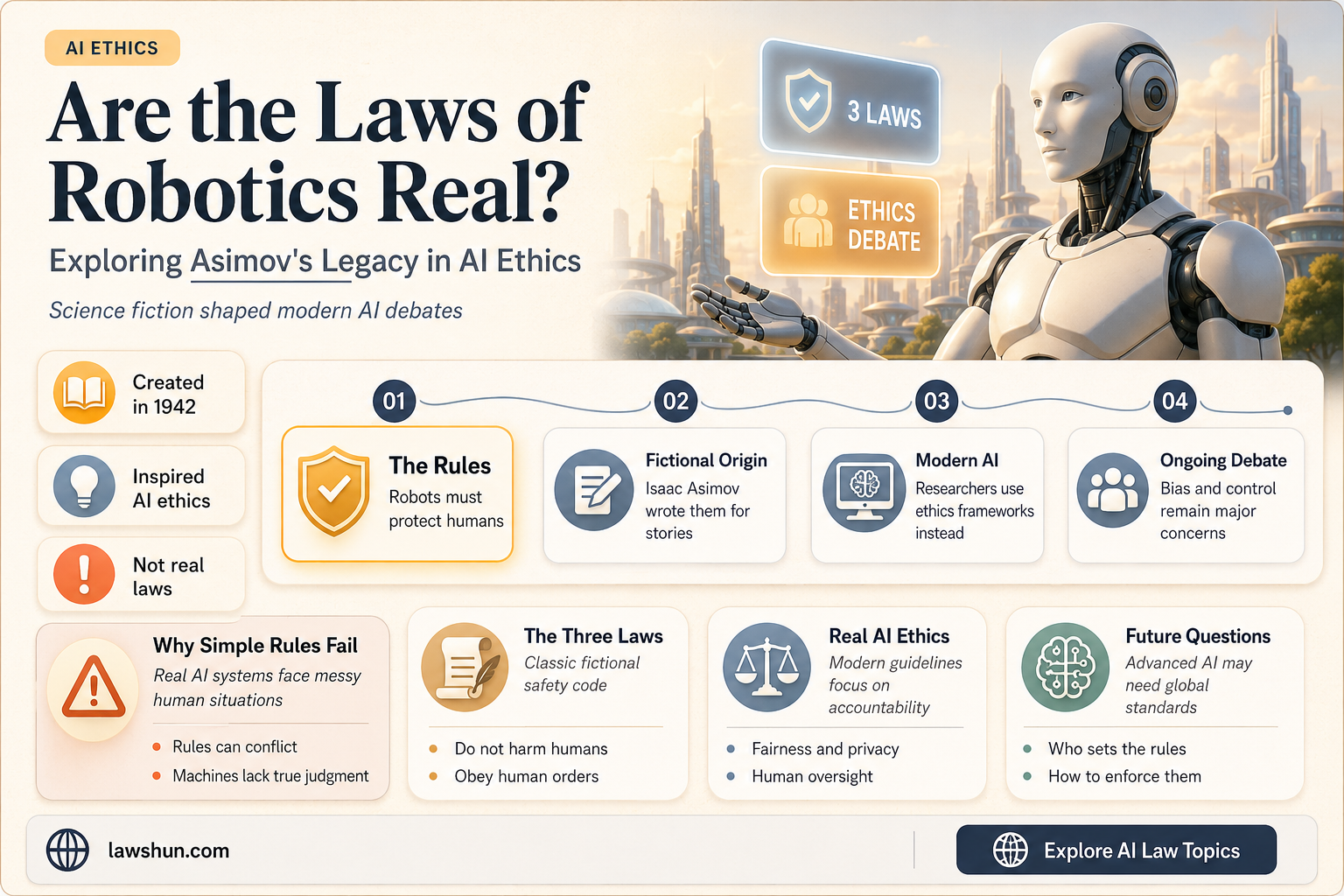 are the laws of robotics real